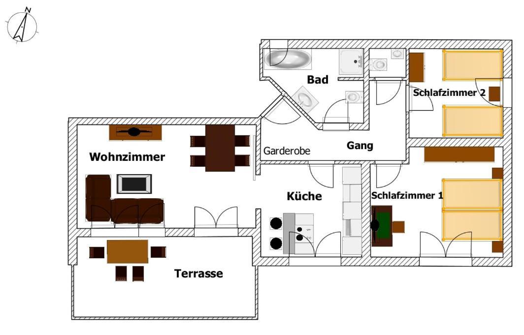 Fewo Juergen Und Conny Babenhausen  Extérieur photo